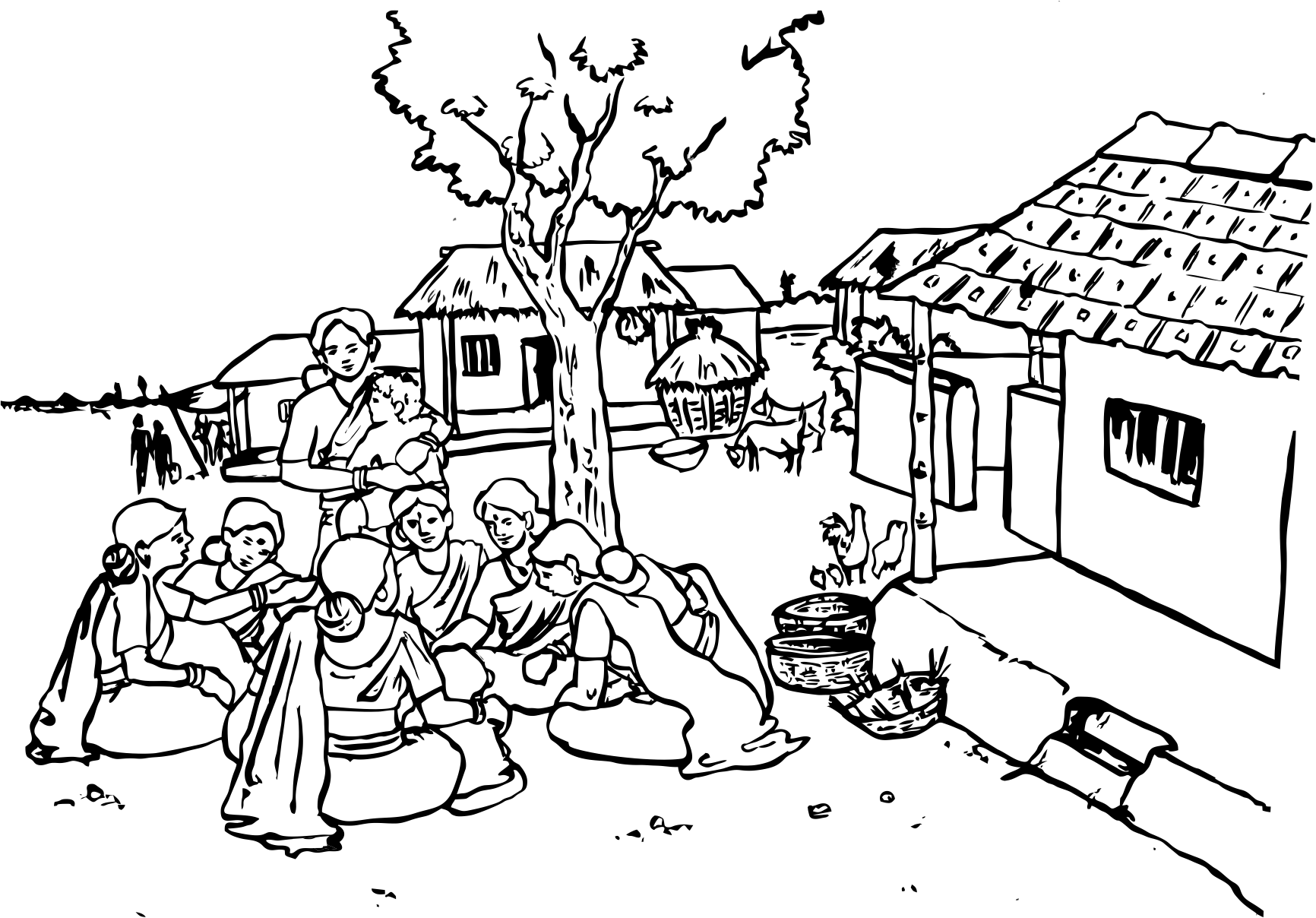 Decorative background illustration